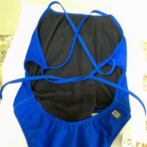 JOLYN Jackson 4 bathing suit size 36 Blueberry NWT